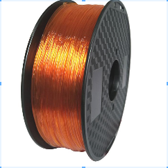 PRINT3D TPU TRANSPARENT ORANGE 1.75MM 1KG